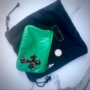 Chrome Hearts Cross Harako zipper change purse